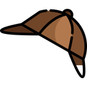 sherlock hat icon
